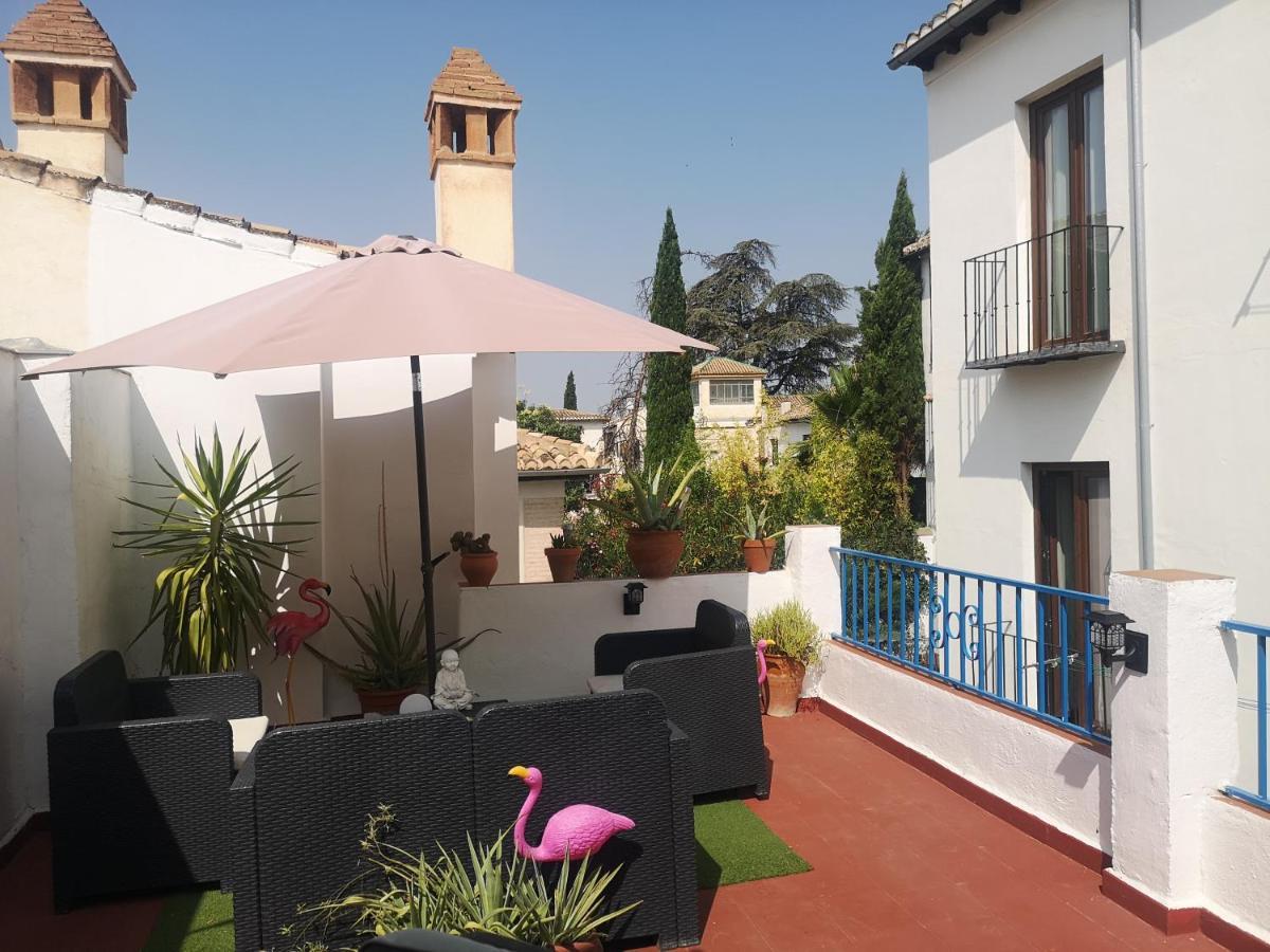 Casa El "Tablao De Las Almendras" Granada Kültér fotó