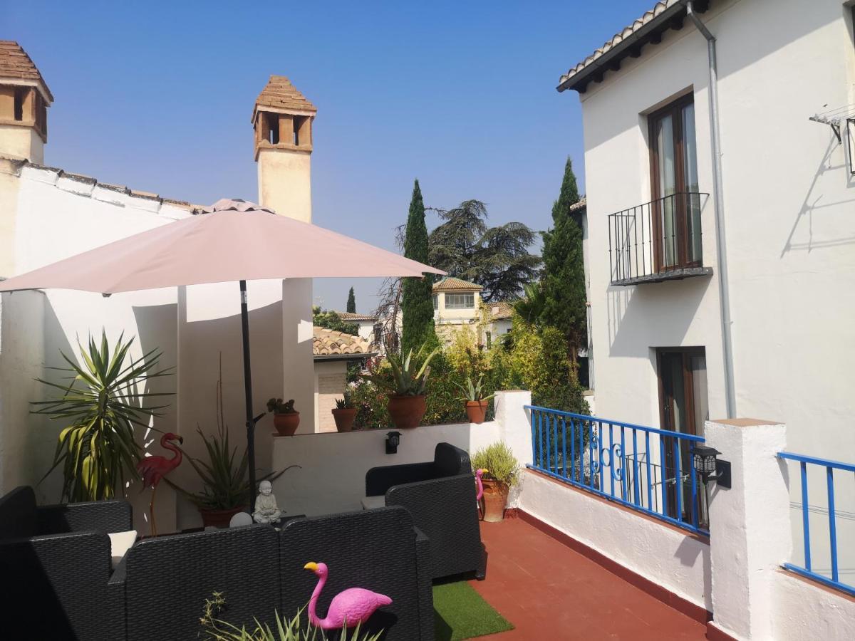 Casa El "Tablao De Las Almendras" Granada Kültér fotó