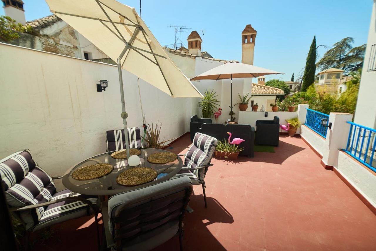 Casa El "Tablao De Las Almendras" Granada Kültér fotó